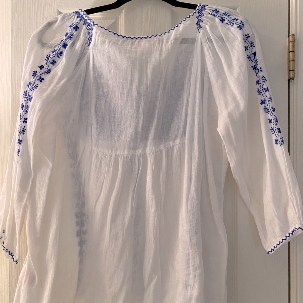 Liza Byrd Embroidered Tunic